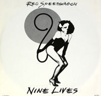 REO SPEEDWAGON Nine Lives FOC GATEFOLD 12" LP VINYL