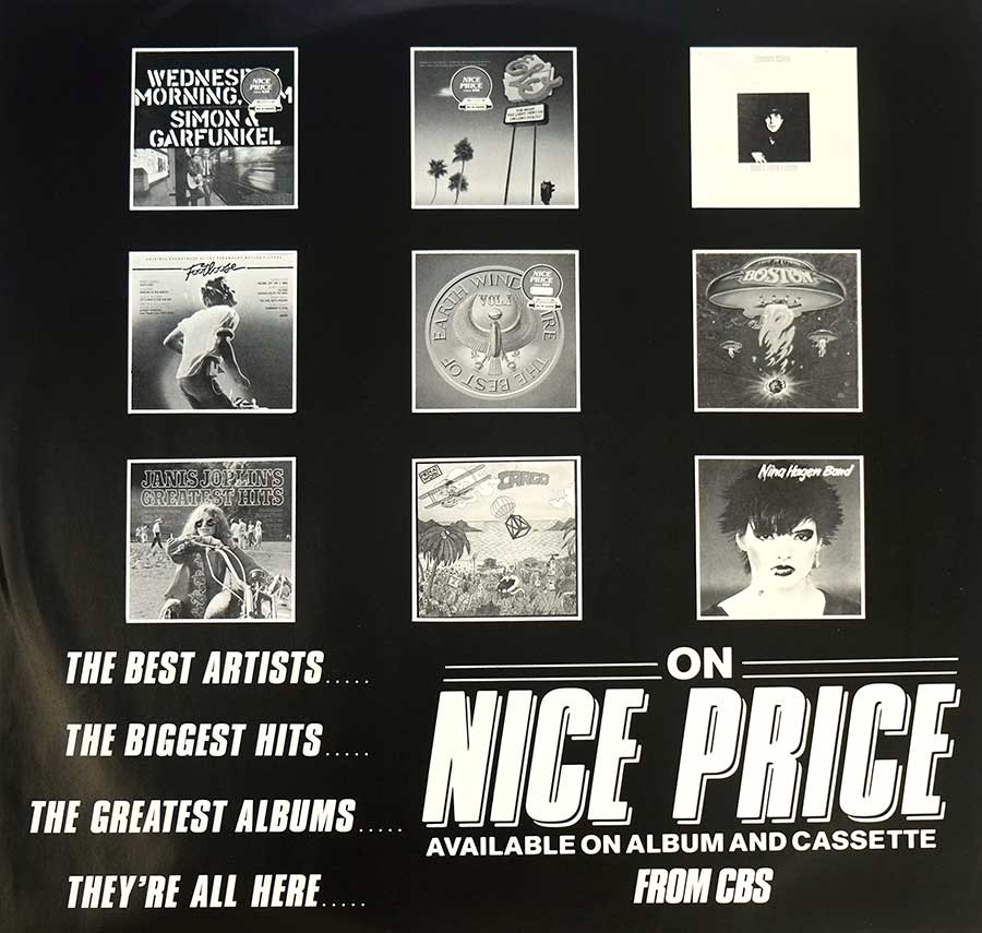 SANTANA - Abraxas Nice Price Series 12" LP ALBUM VINYL custom inner sleeve