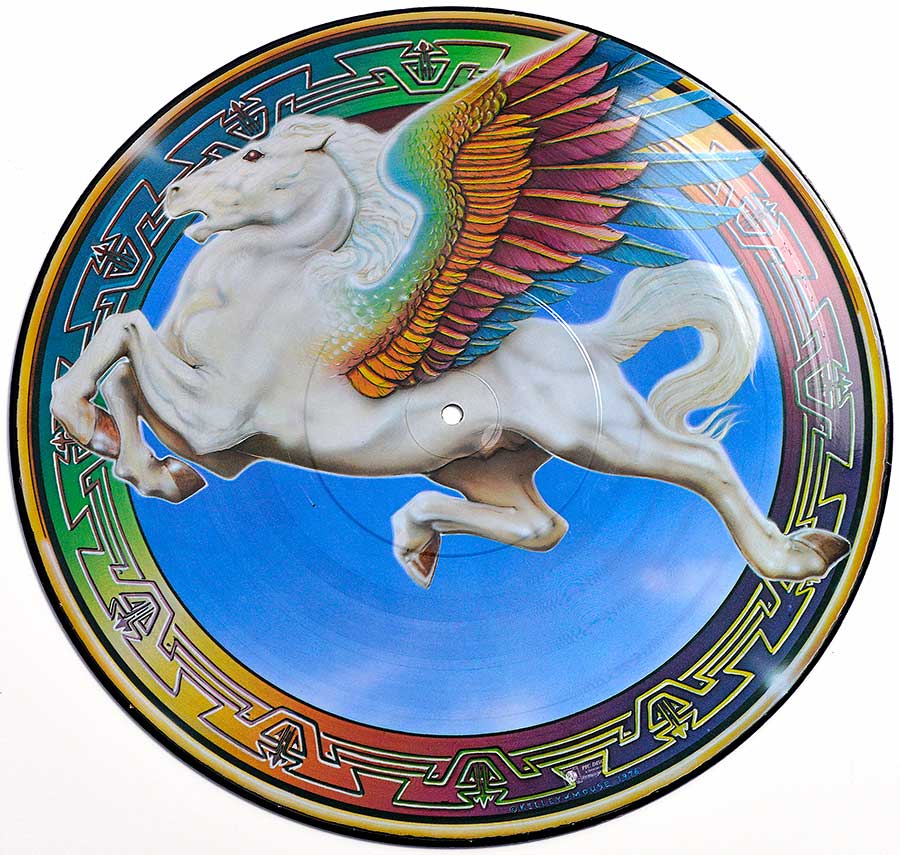 Photo of Side One of STEVE MILLER BAND - Book Of Dreams Picture Disc 12" Vinyl LP Album  