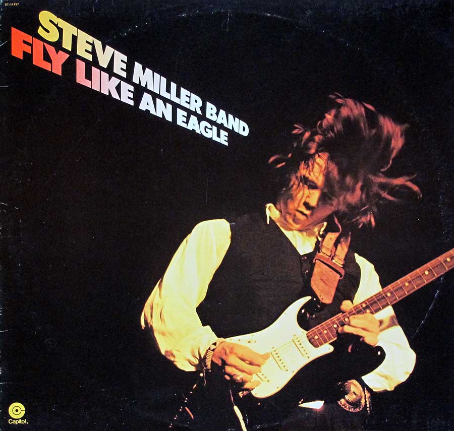 STEVE MILLER - Fly Like An Eagle 12" Vinyl LP Album front cover https://vinyl-records.nl
