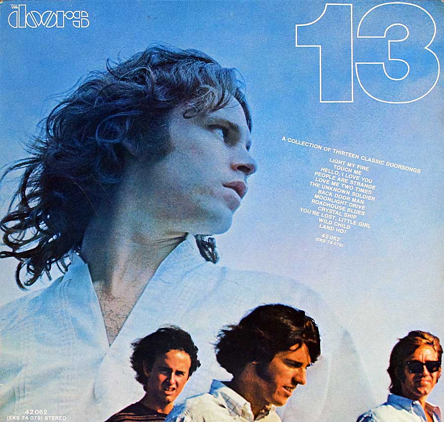 DOORS 13 with Jim Morrison 12" LP VINYL ALBUM album front cover