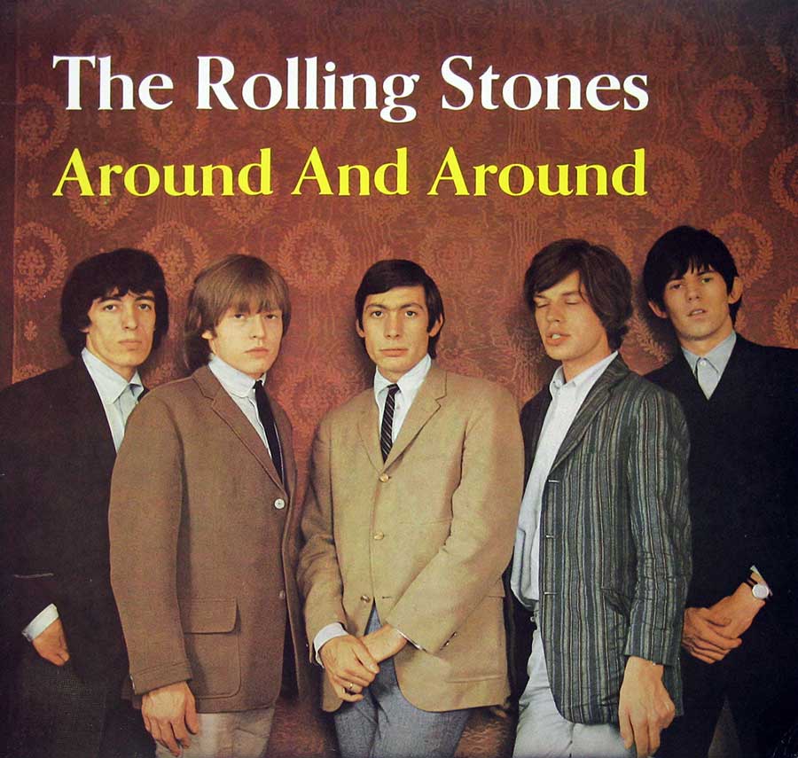 large album front cover photo of: ROLLING STONES AROUND AND AROUND Holland 12" VINYL LP ALBUM 