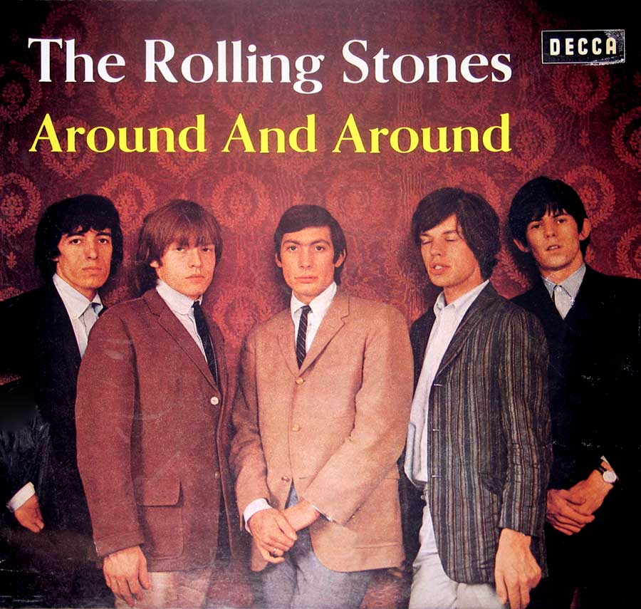 Front Cover Photo Of ROLLING STONES - Around and Around with Brian Jones 