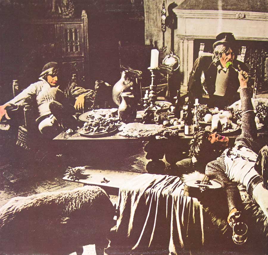 Photo of the left page inside cover ROLLING STONES - Beggars Banquet DECCA FFSS 