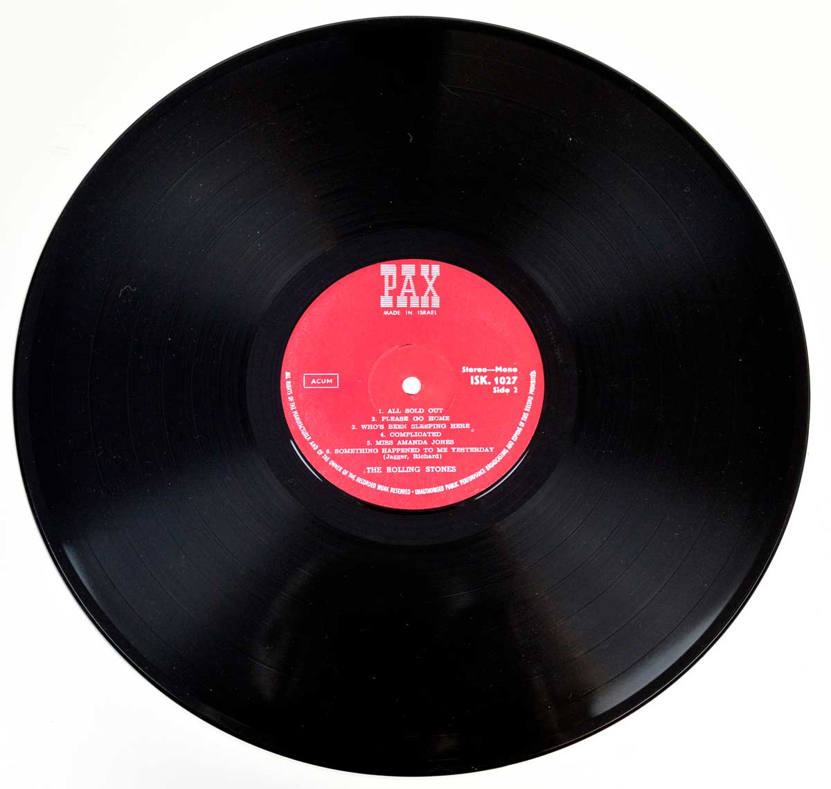 Photo of "ROLLING STONES Between Buttons" 12" LP Record - Side Two: