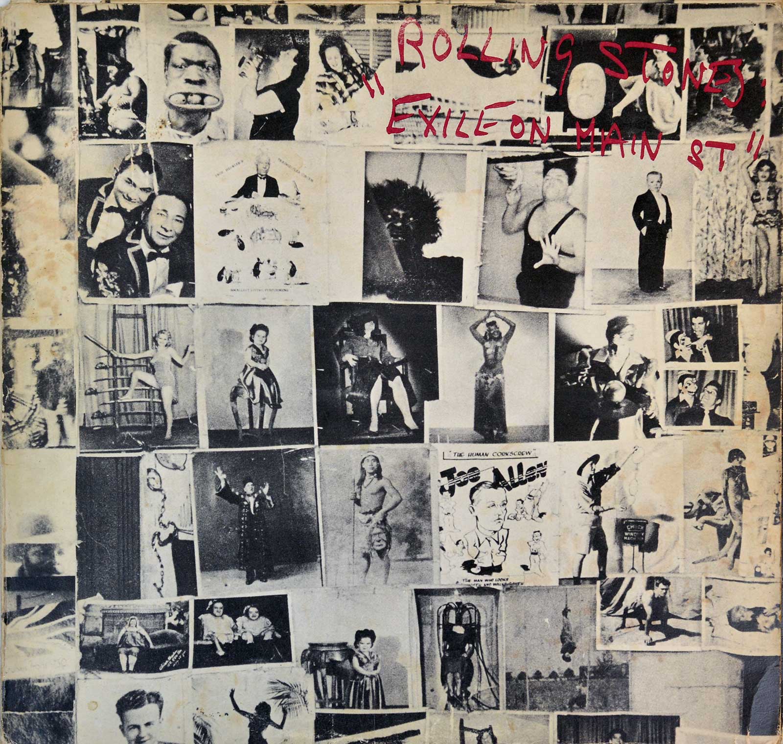 Album Front Cover Photo of ROLLING STONES Exile on Main Street  