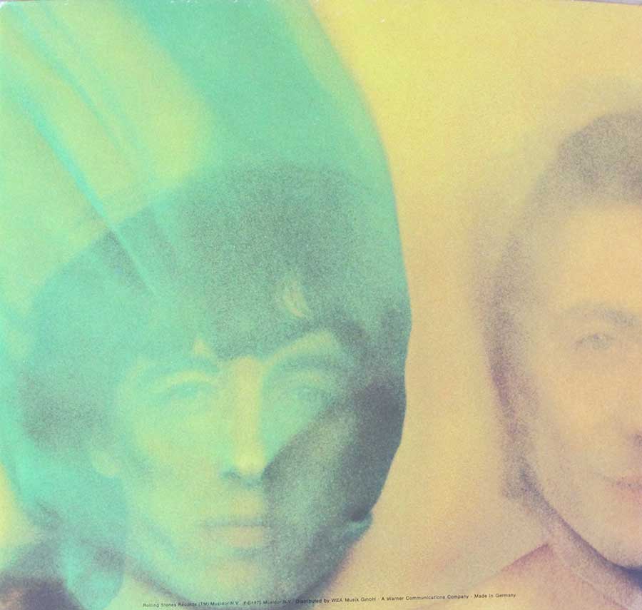 Photo of the left page inside cover ROLLING STONES - Goats Head Soup ( Album Images ) 