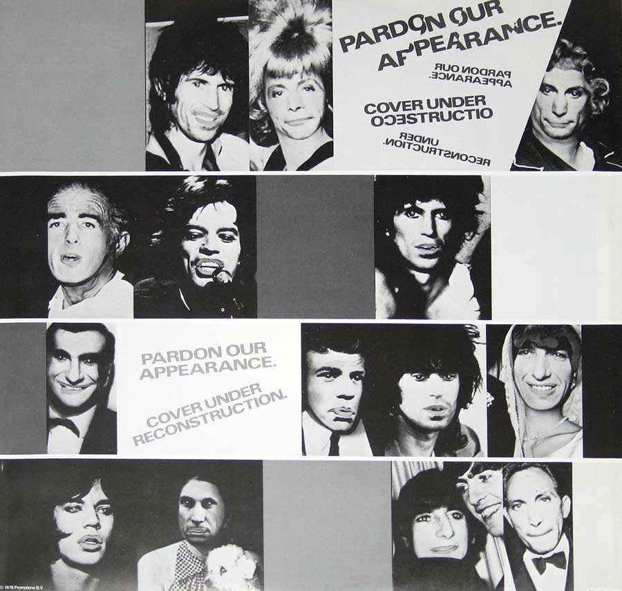 Photo One Of The Original Custom Inner Sleeve ROLLING STONES - Some Girls ( Made in Holland ) 