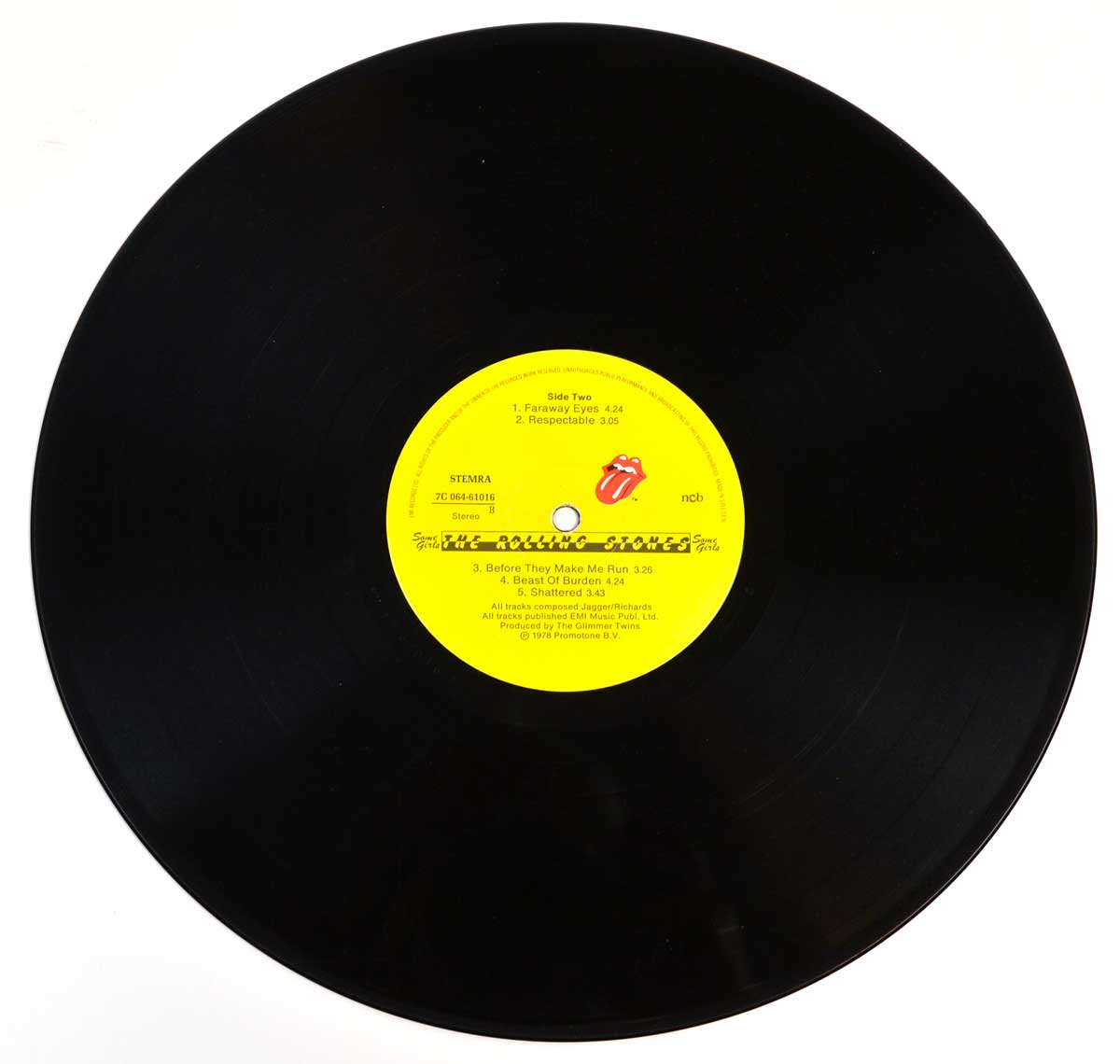 Photo of "ROLLING STONES - Some Girls (Sweden)" 12" LP Record - Side Two: