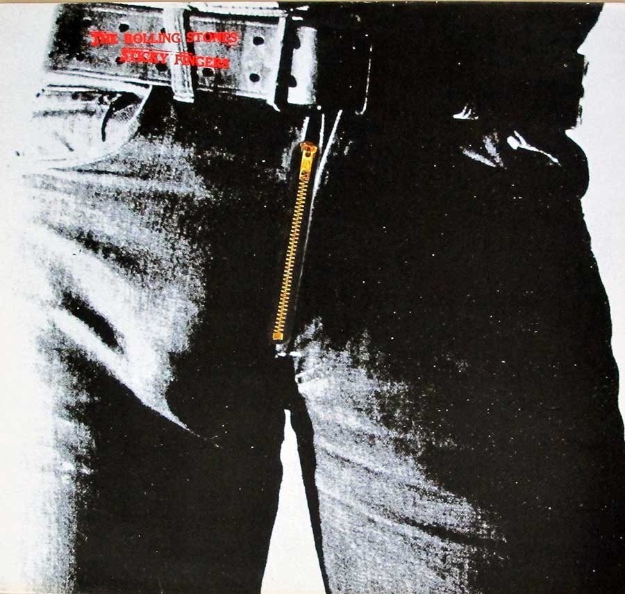 Front Cover Photo Of ROLLING STONES - Sticky Fingers CBS Netherlands