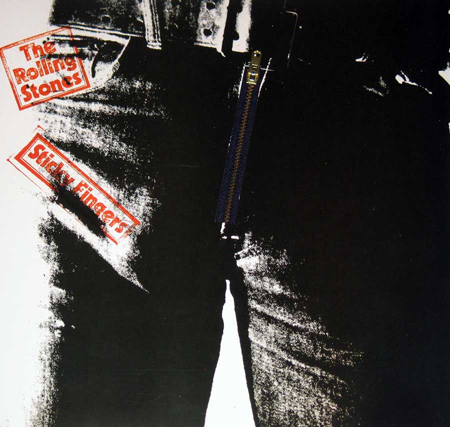 Front Cover Photo Of ROLLING STONES - Sticky Fingers UK