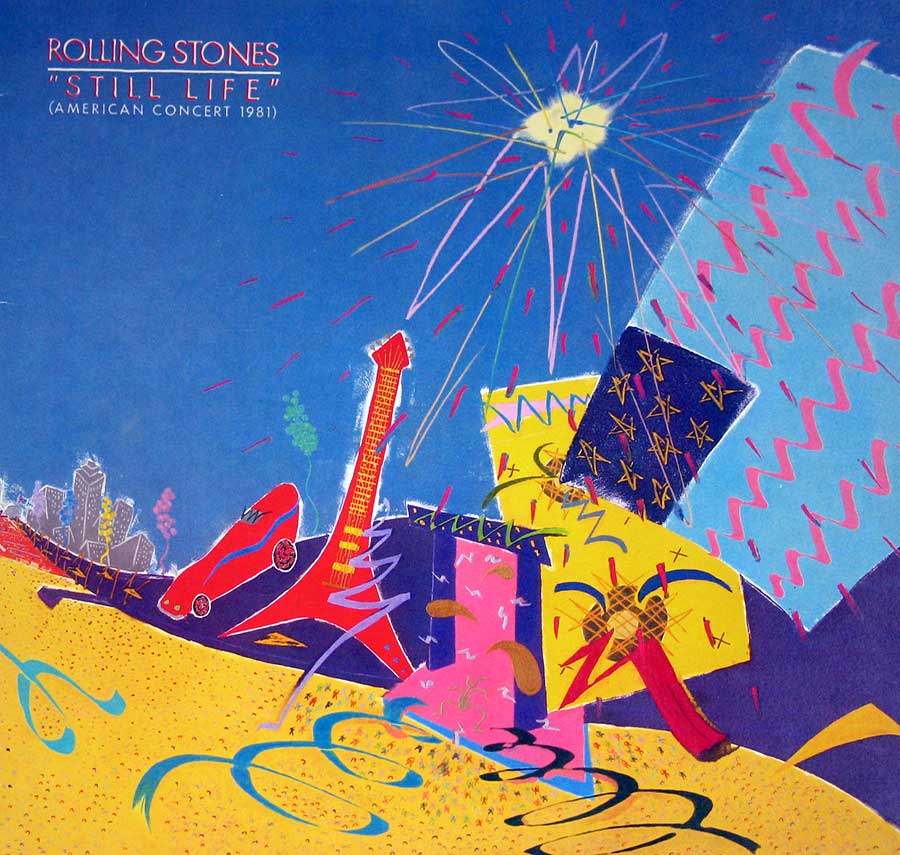 Front Cover Photo Of ROLLING STONES - Still Life (American Concert 1981)