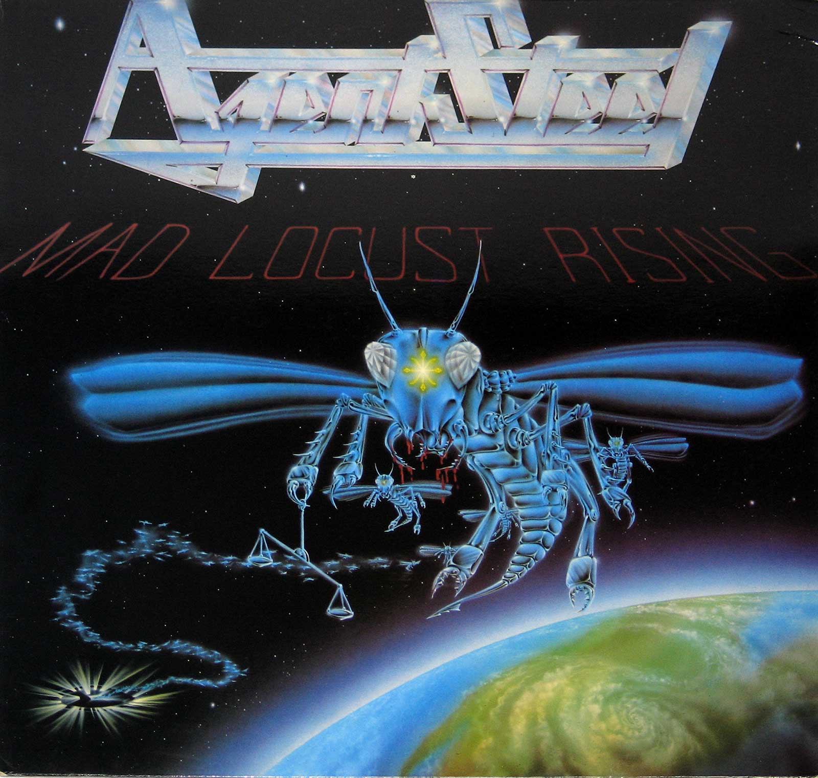 large album front cover photo of: Agent Steel - Mad Locust 
