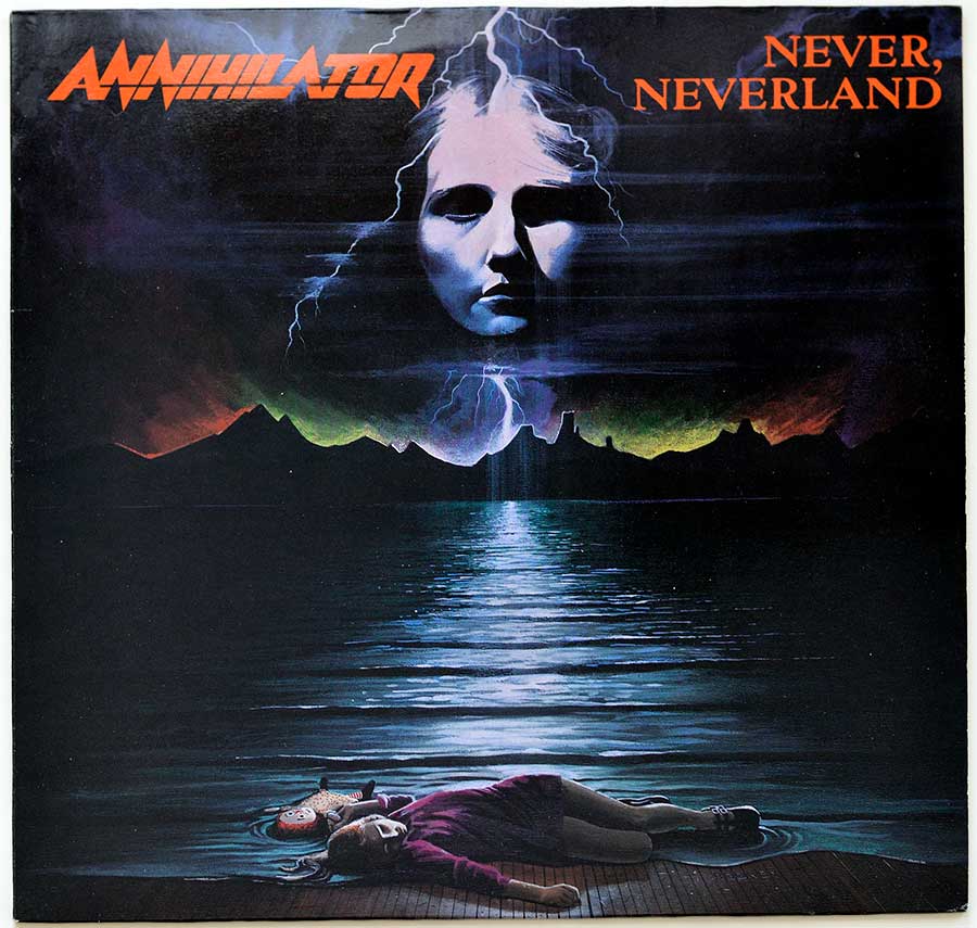 Front Cover Photo Of ANNIHILATOR - Never, Neverland 