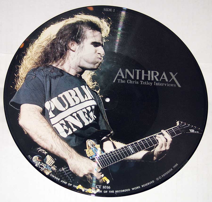 High Resolution Photo #1 Anthrax Chris Tetley Interview Disc