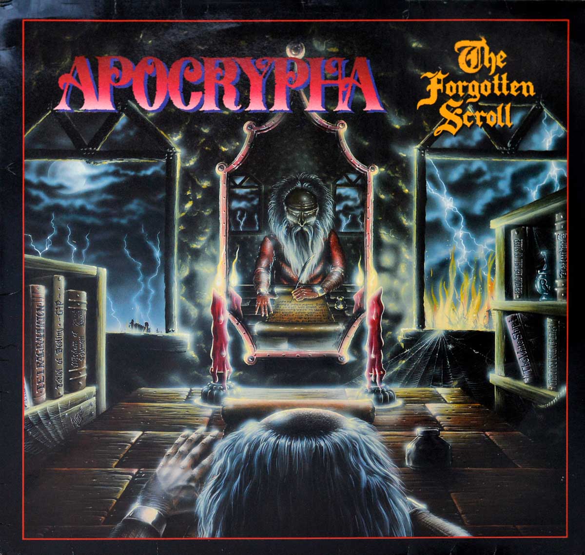 Large Album Front Cover Photo of APOCRYPHA - The Forgotten Scroll 