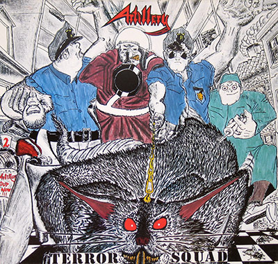 ARTILLERY - Terror Squad album front cover vinyl record