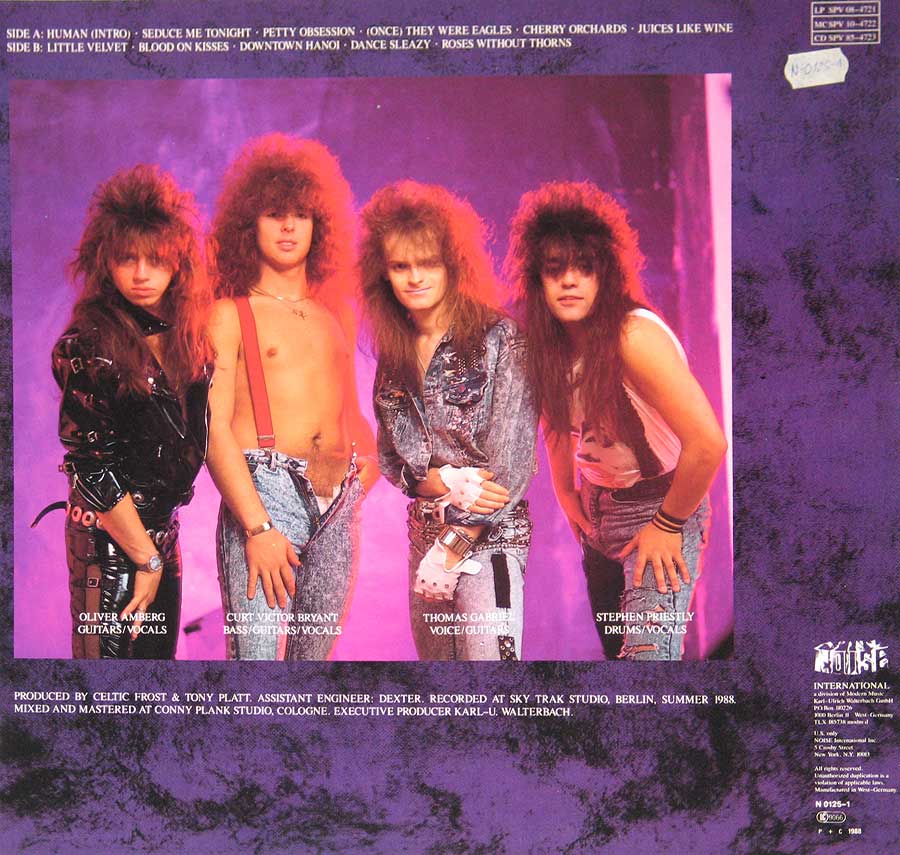 High Resolution Photo Album Back Cover of CELTIC FROST - Cold Lake https://vinyl-records.nl