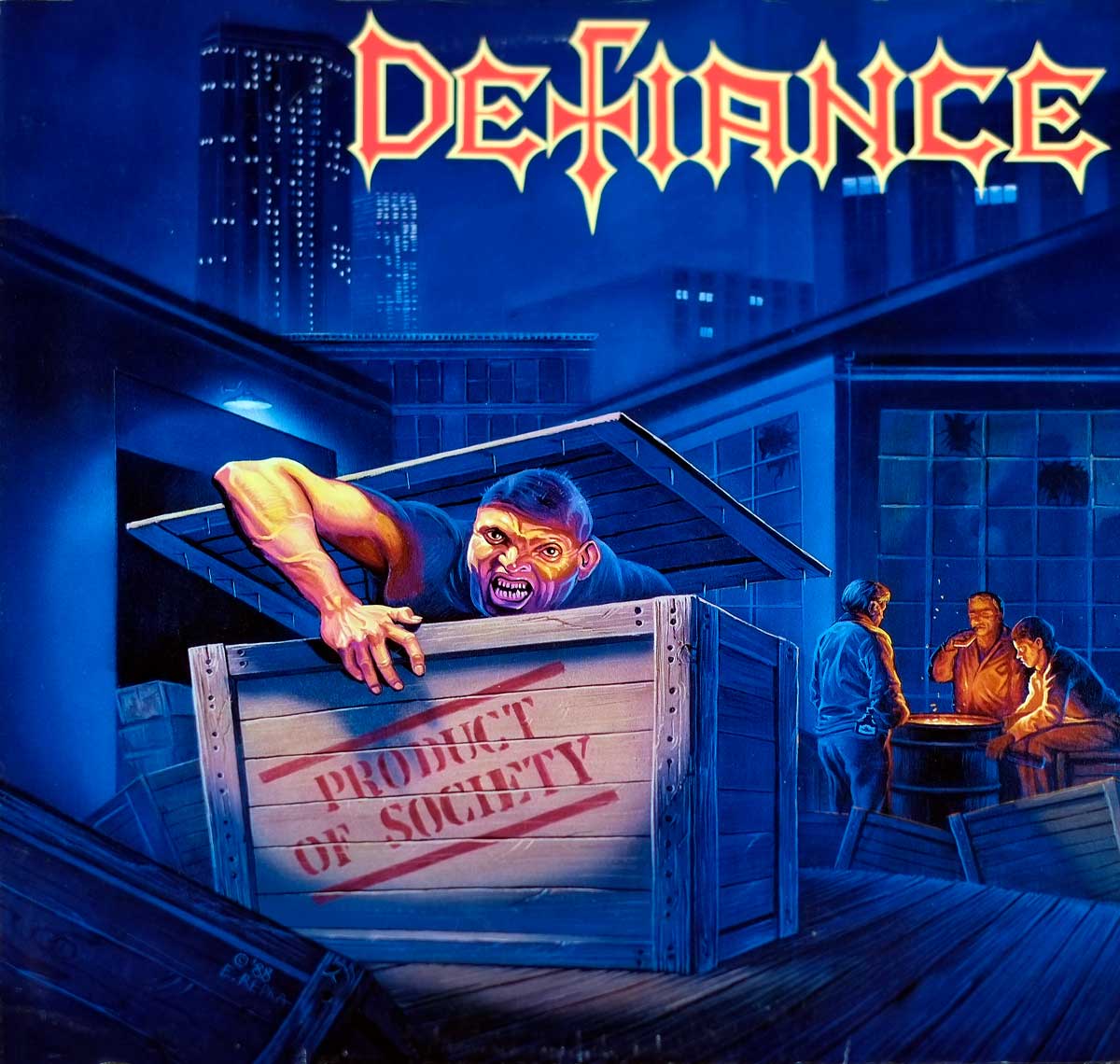 High Quality Photo of Album Front Cover  "DEFIANCE - Product of Society"