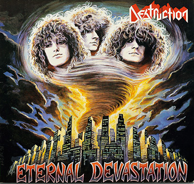 DESTRUCTION - Eternal Devastation  album front cover vinyl record