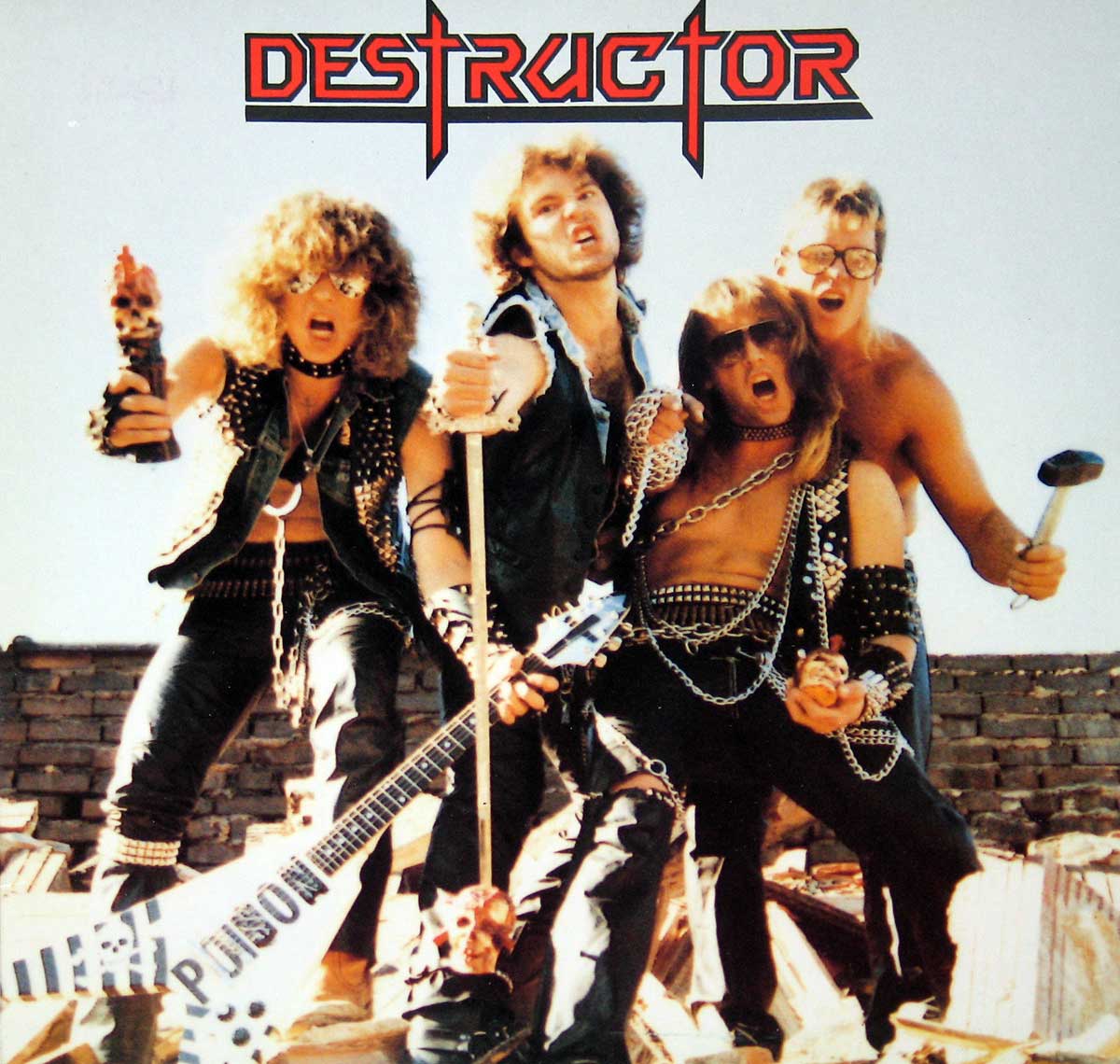 large album front cover photo of: Destructor Maximum Destruction 