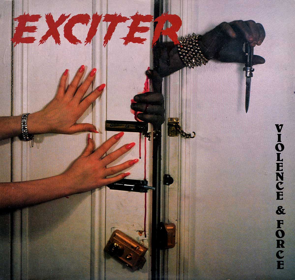 album front cover EXCITER - Violence & Force 