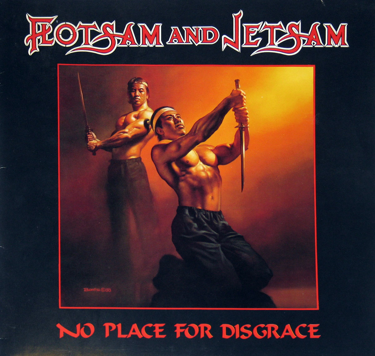 FLOTSAM and JETSAM No Place for Disgrace Album Cover Gallery & 12 