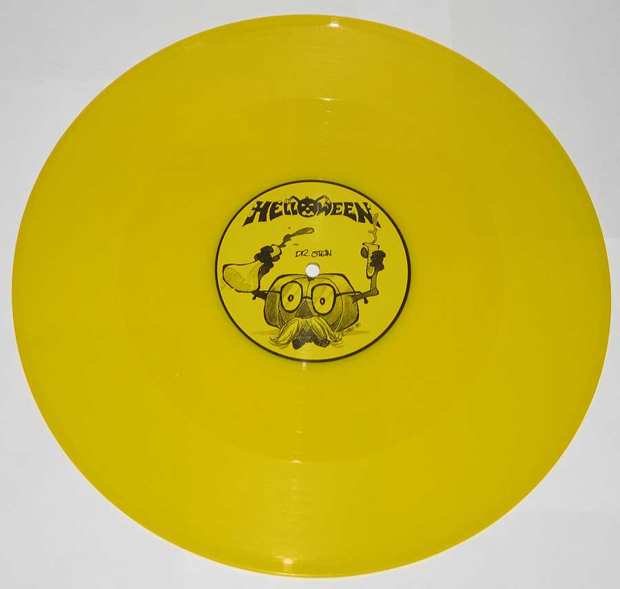 High Resolution # Photo HELLOWEEN Dr Stein Yellow Vinyl 