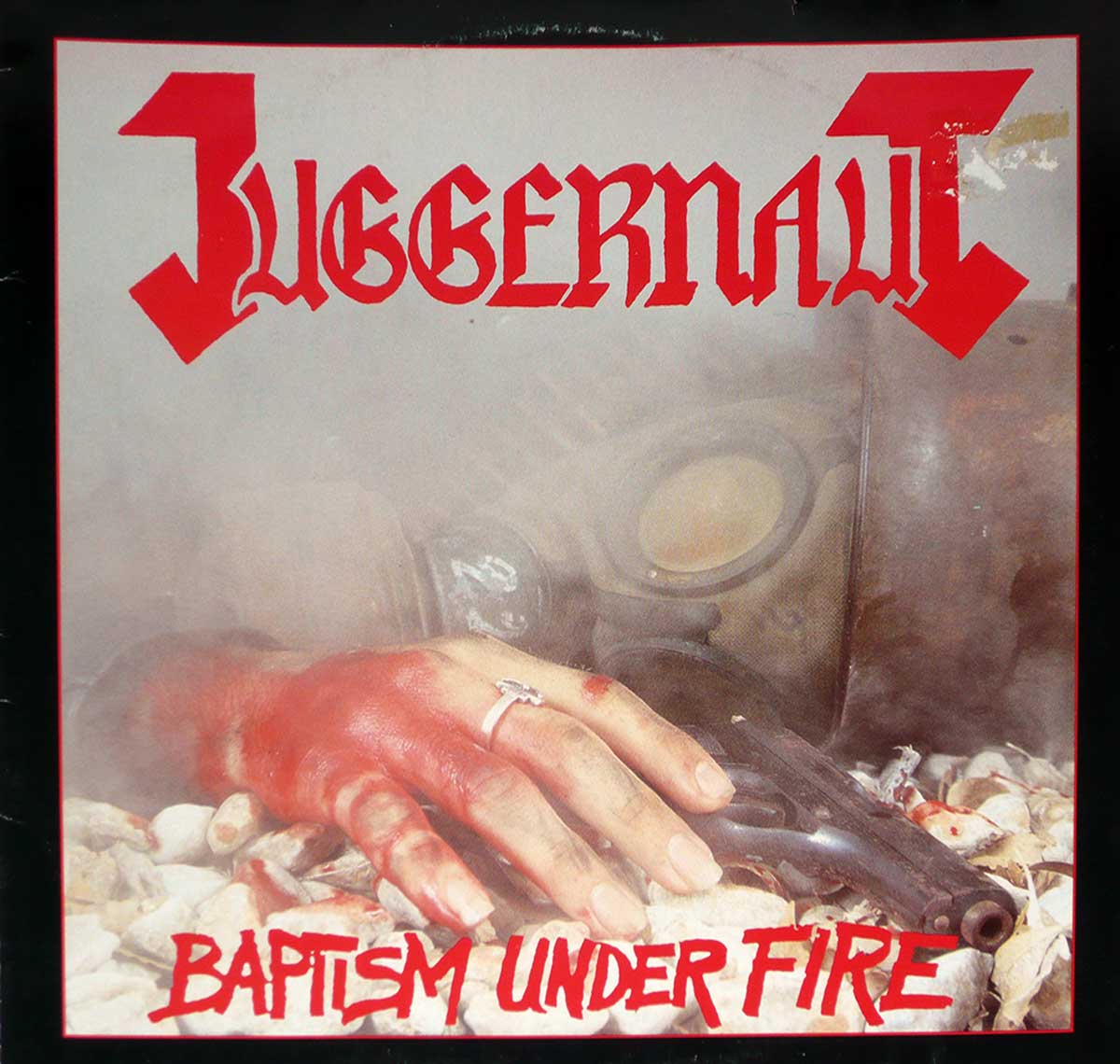 large album front cover photo of: JUGGERNAUT Baptism Under Fire 