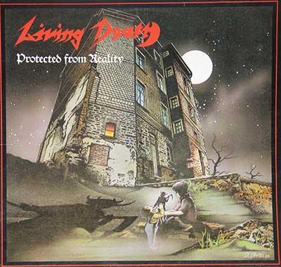 Thumbnail Of  LIVING DEATH - Protected from Reality 12" LP album front cover