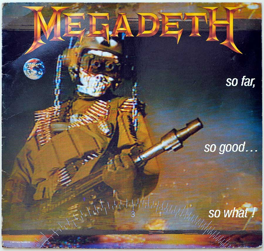 Front Cover Photo Of MEGADETH - So Far So Good So What ( Thrash Metal, Germany DMM ) 