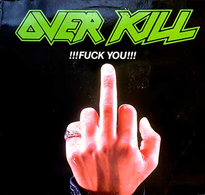 This original cover art features a hand gesturing an upraised middle finger. 
