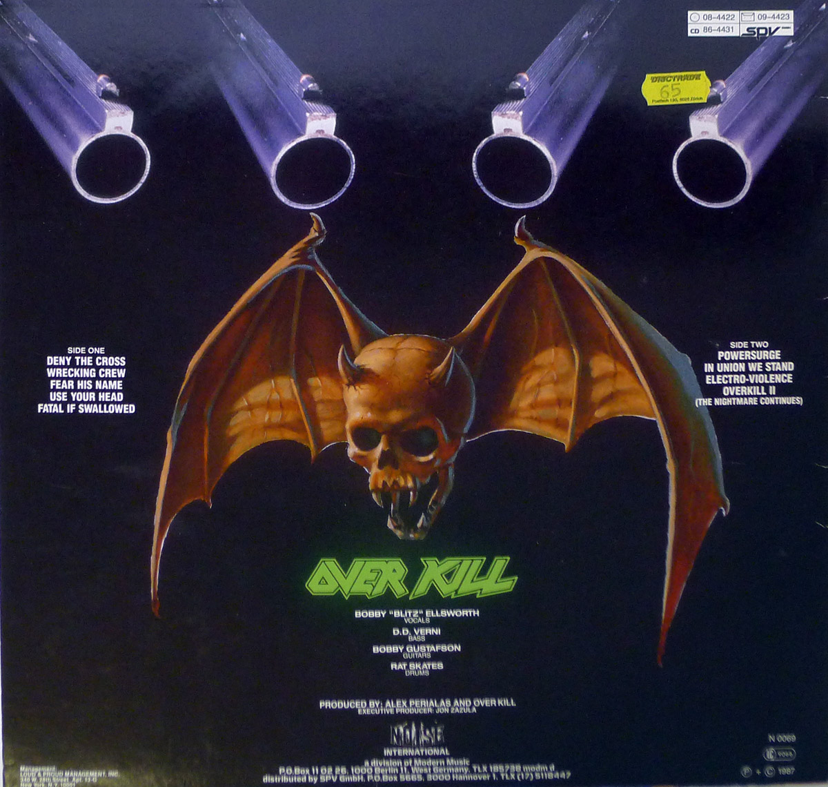 overkill bat logo