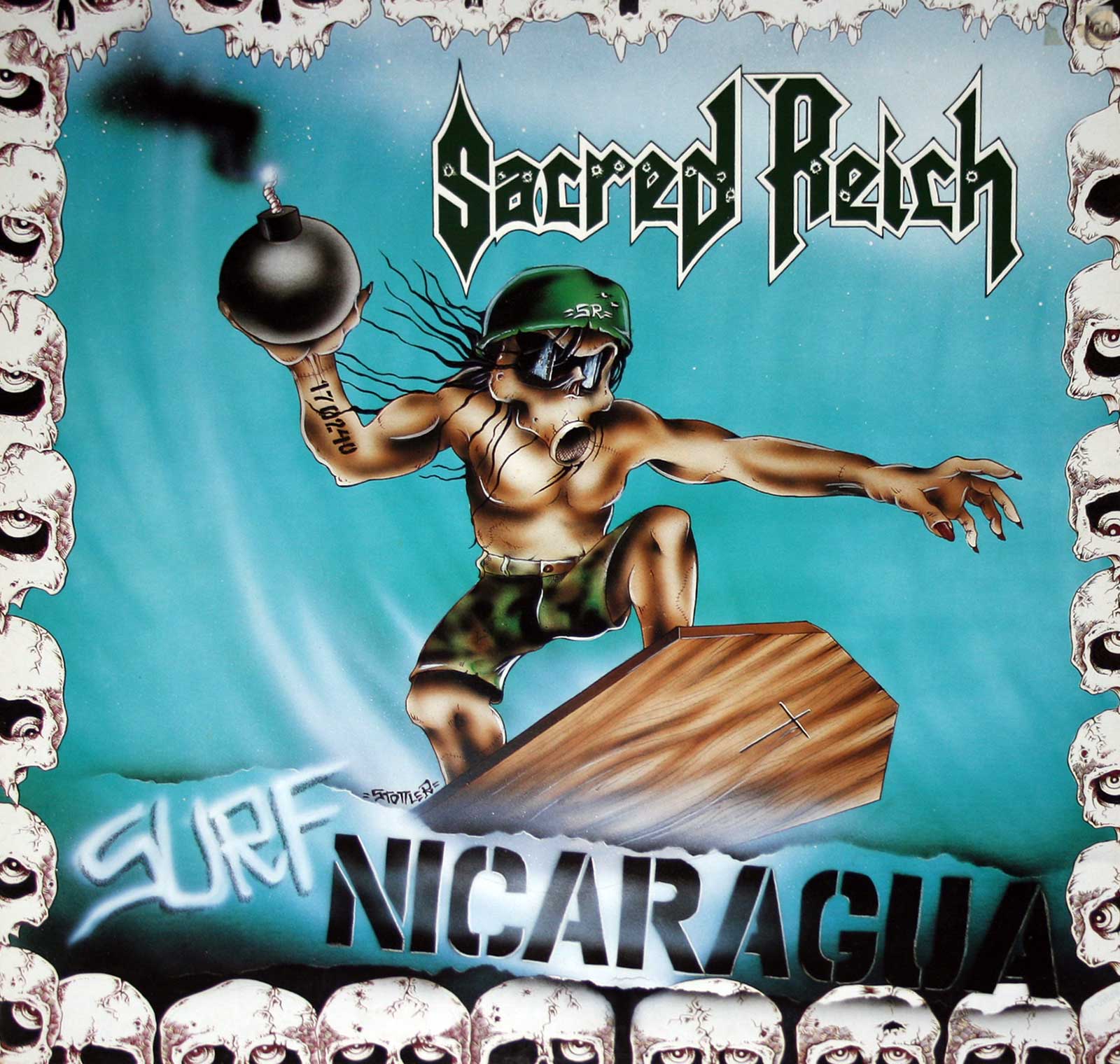 large album front cover photo of: Sacred Reich Surf Nicaragua 