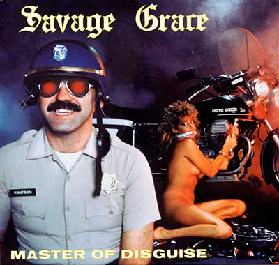 Thumbnail of SAVAGE GRACE - Master of Disguise 12"Vinyl LP Album front cover