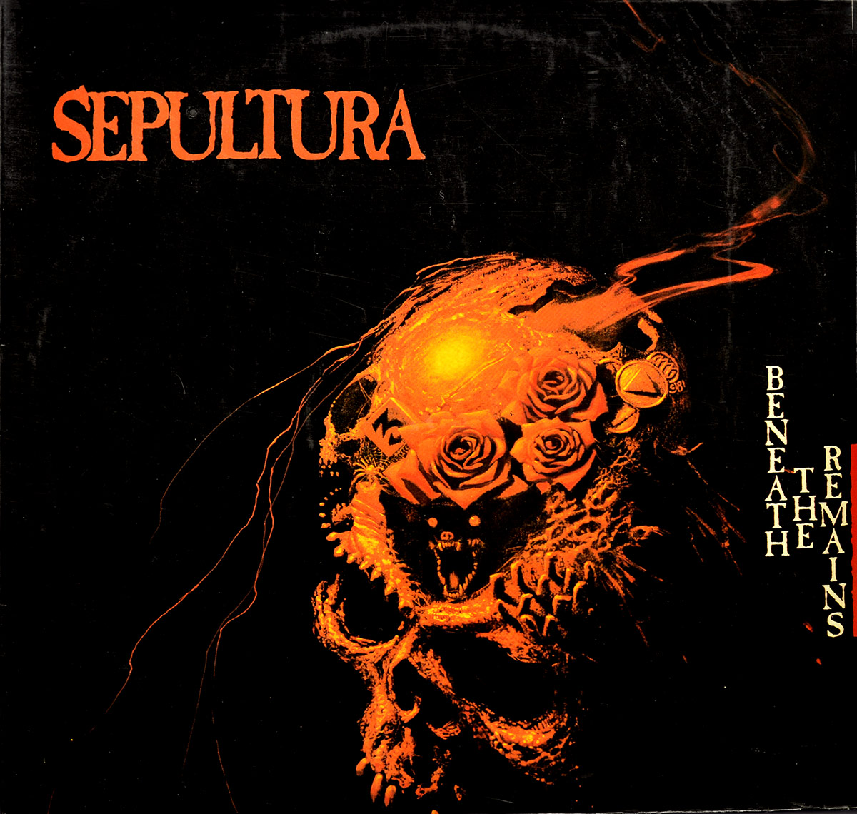 SEPULTURA - Beneath The Remains Poland Polskie Nagrania Metal Muza 12" Vinyl LP Album front cover https://vinyl-records.nl