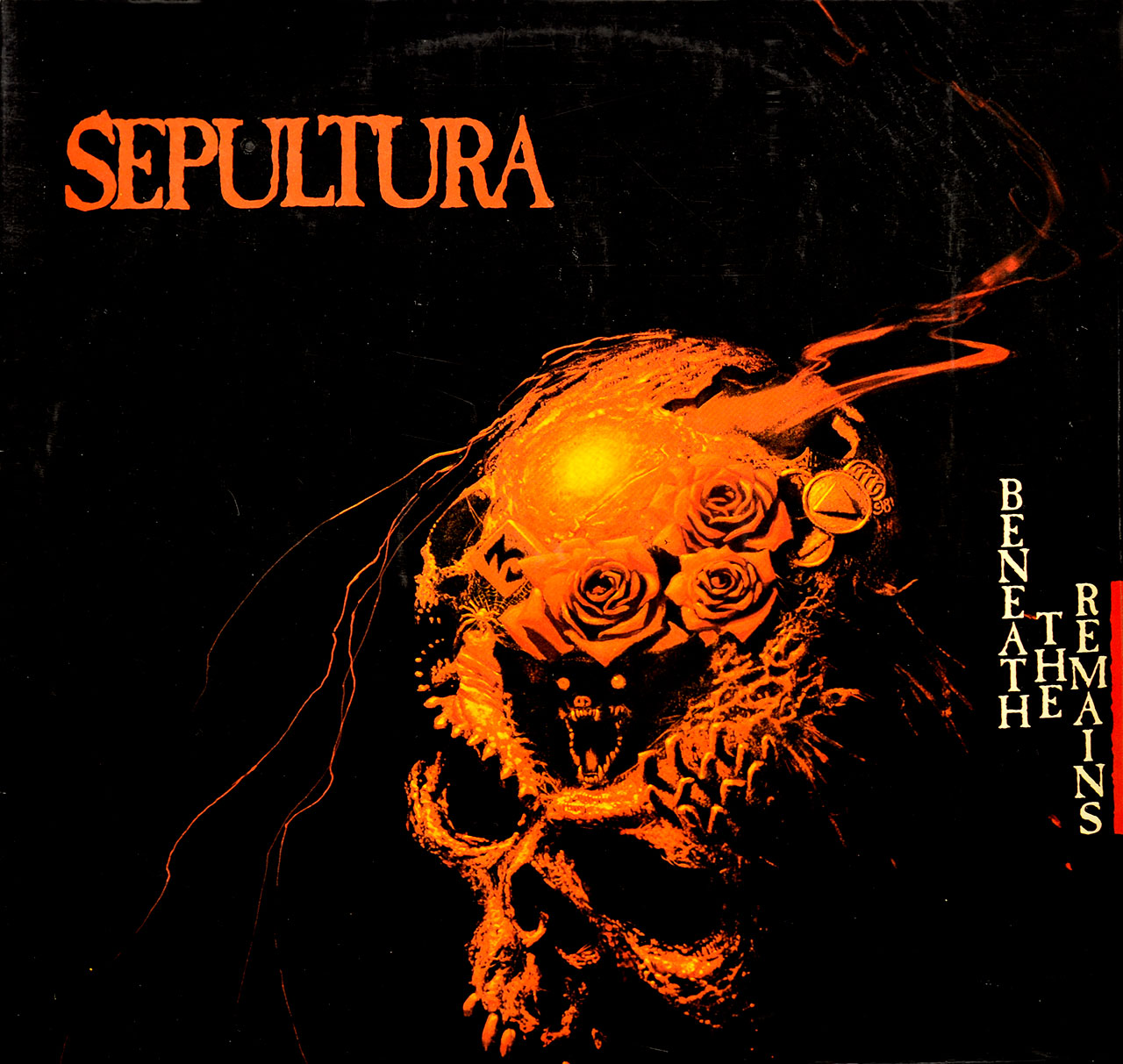Album Front Cover Photo of SEPULTURA - BENEATH THE REMAINS ( POLAND ) 