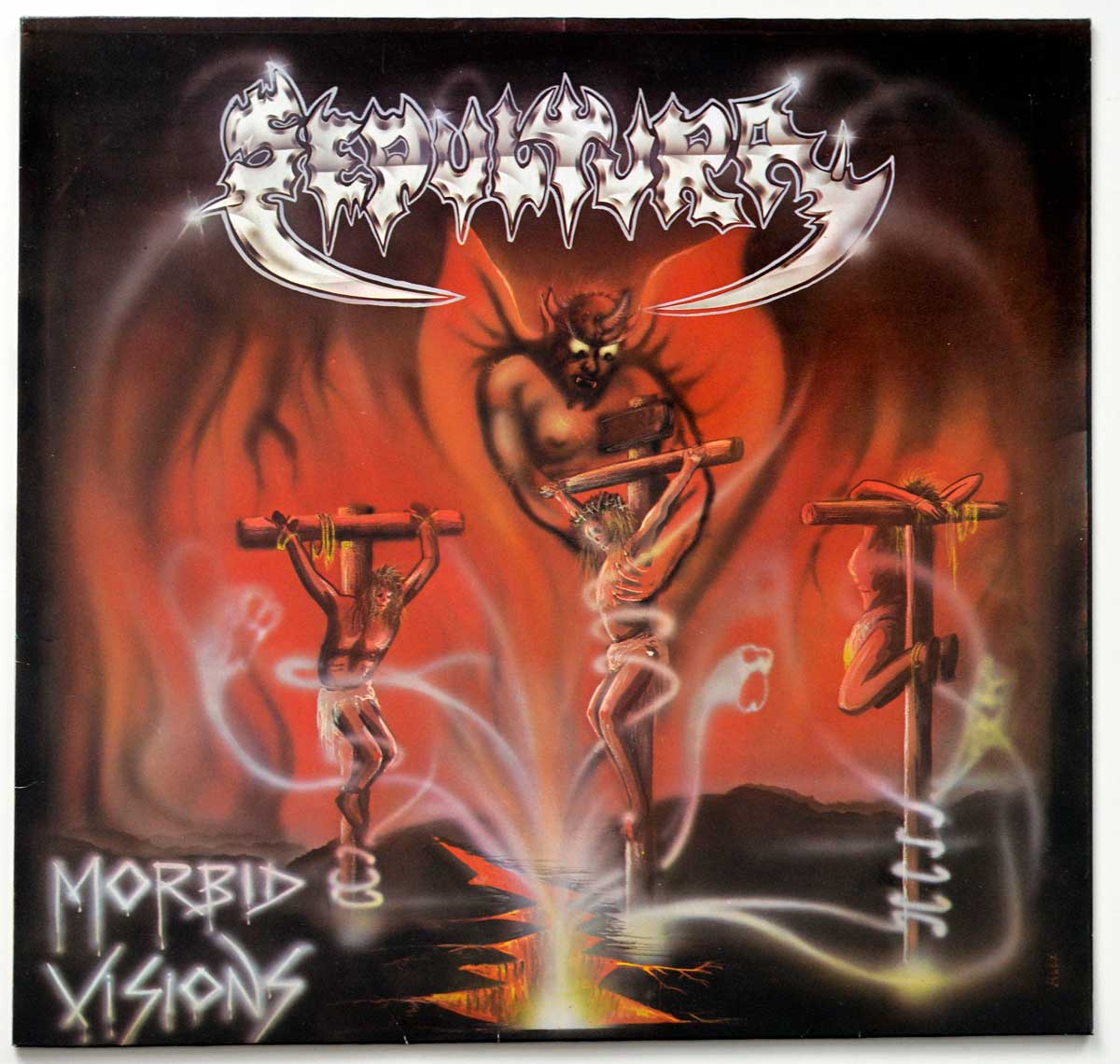 SEPULTURA Morbid Visions is the 1986 full-length studio album by