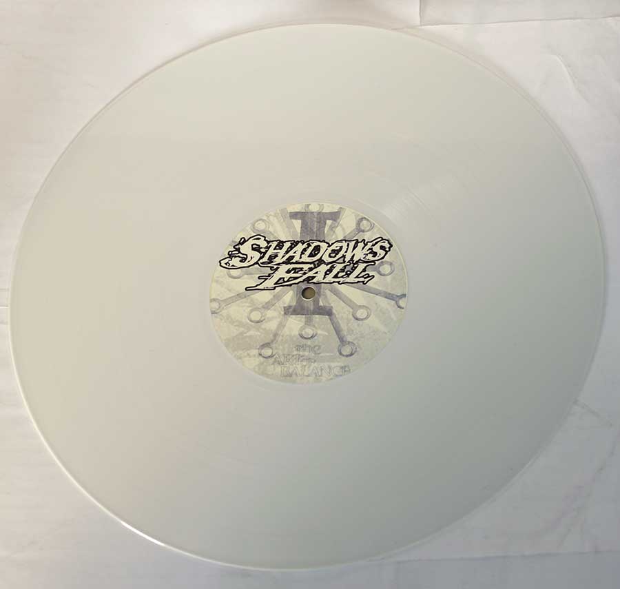 SHADOWS FALL - The Art Of Balance 12" White Coloured VINYL LP Album vinyl lp record 