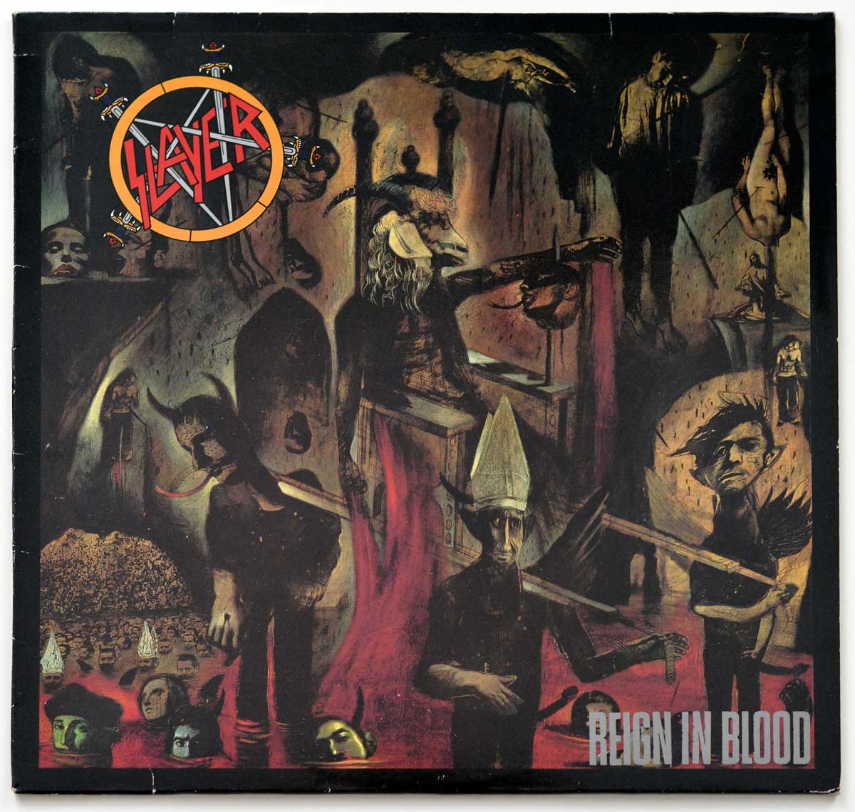 High Resolution Photo #10 SLAYER - Reign in Blood (Geffen Records)  https://vinyl-records.nl 