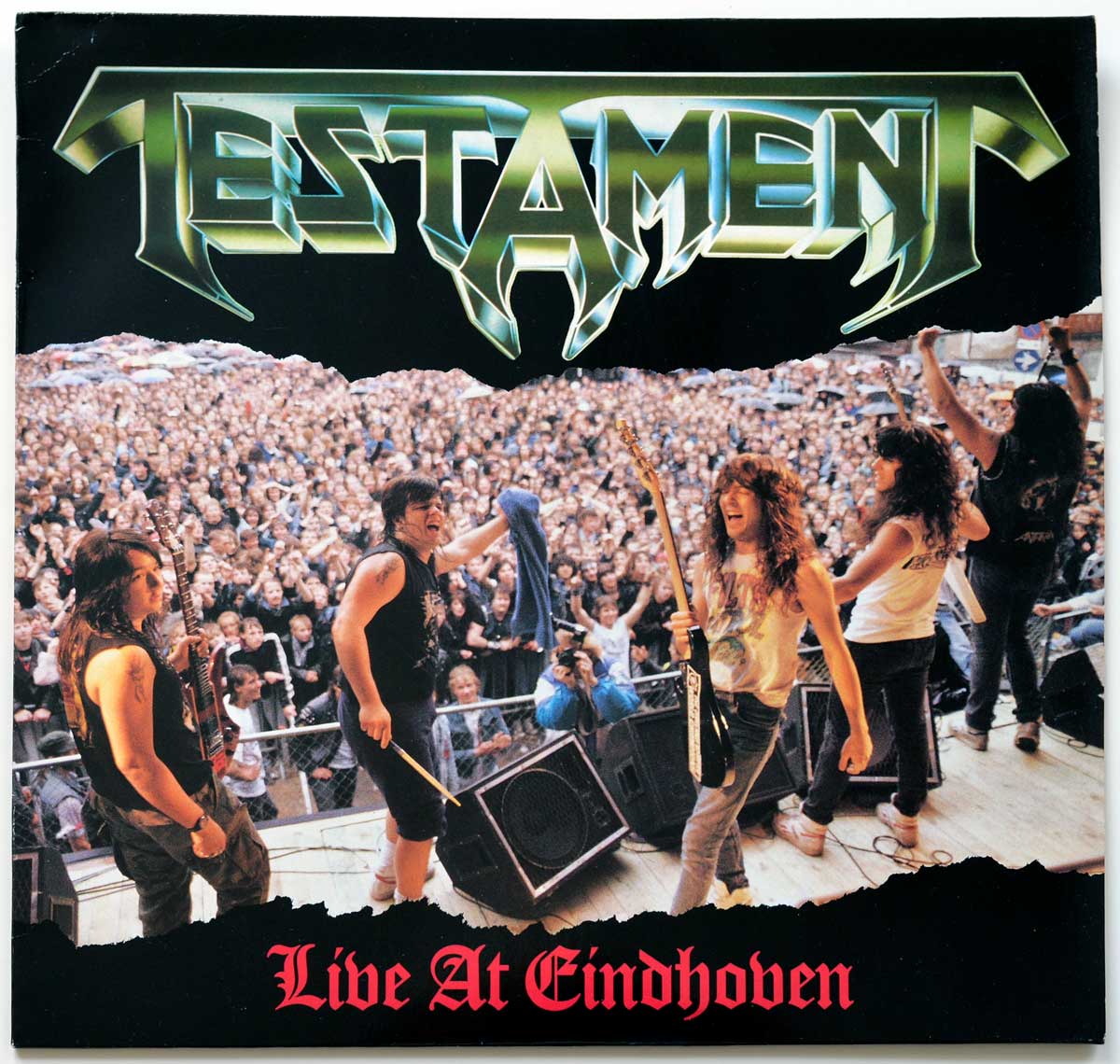 High Quality Photo of Album Front Cover  "TESTAMENT Live at Eindhoven"