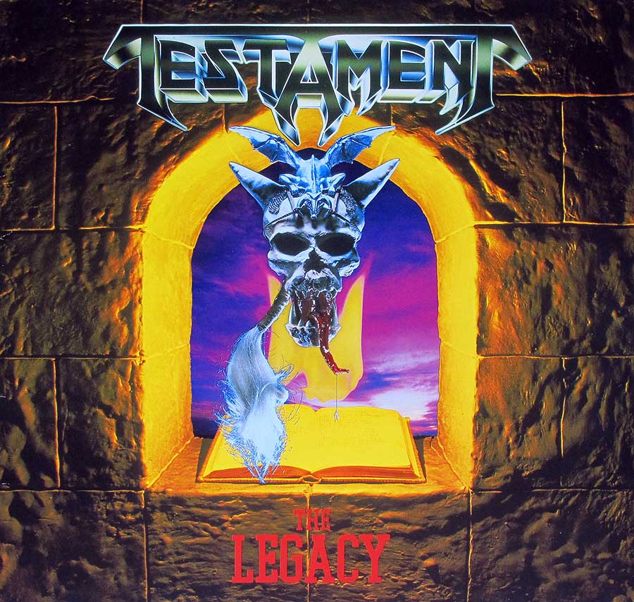 Front Cover Photo Of TESTAMENT - The Legacy