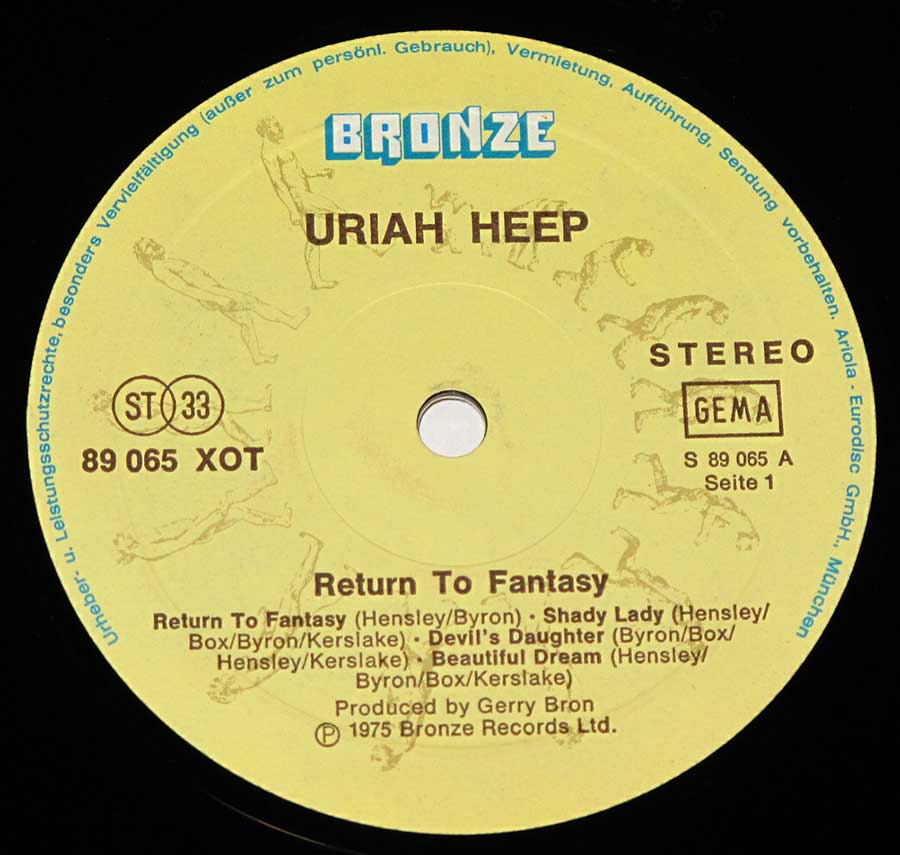 High Resolution Photos of uriah heep return to fantasy 