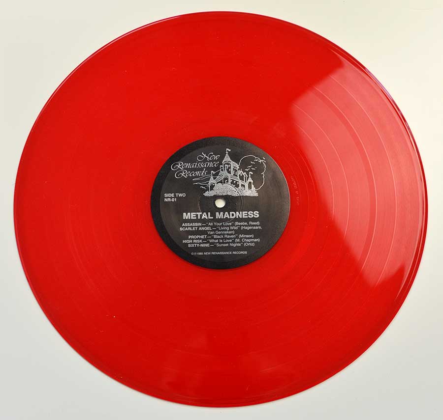 Metal Madness Volume One (Red Transparent Vinyl) 12" Vinyl LP Album  vinyl lp record 