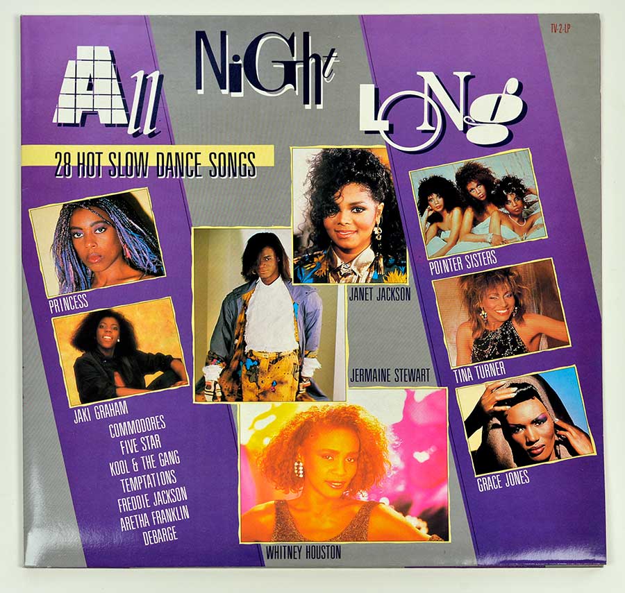 All Night Long 2x12" Vinyl 2LP Album front cover https://vinyl-records.nl
