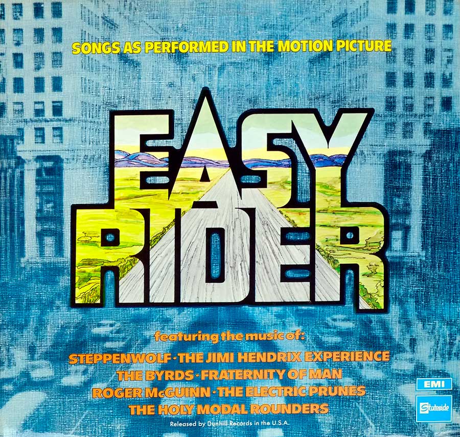large album front cover photo of: VARIOUS ARTISTS - Easy Ride ( OST ) 