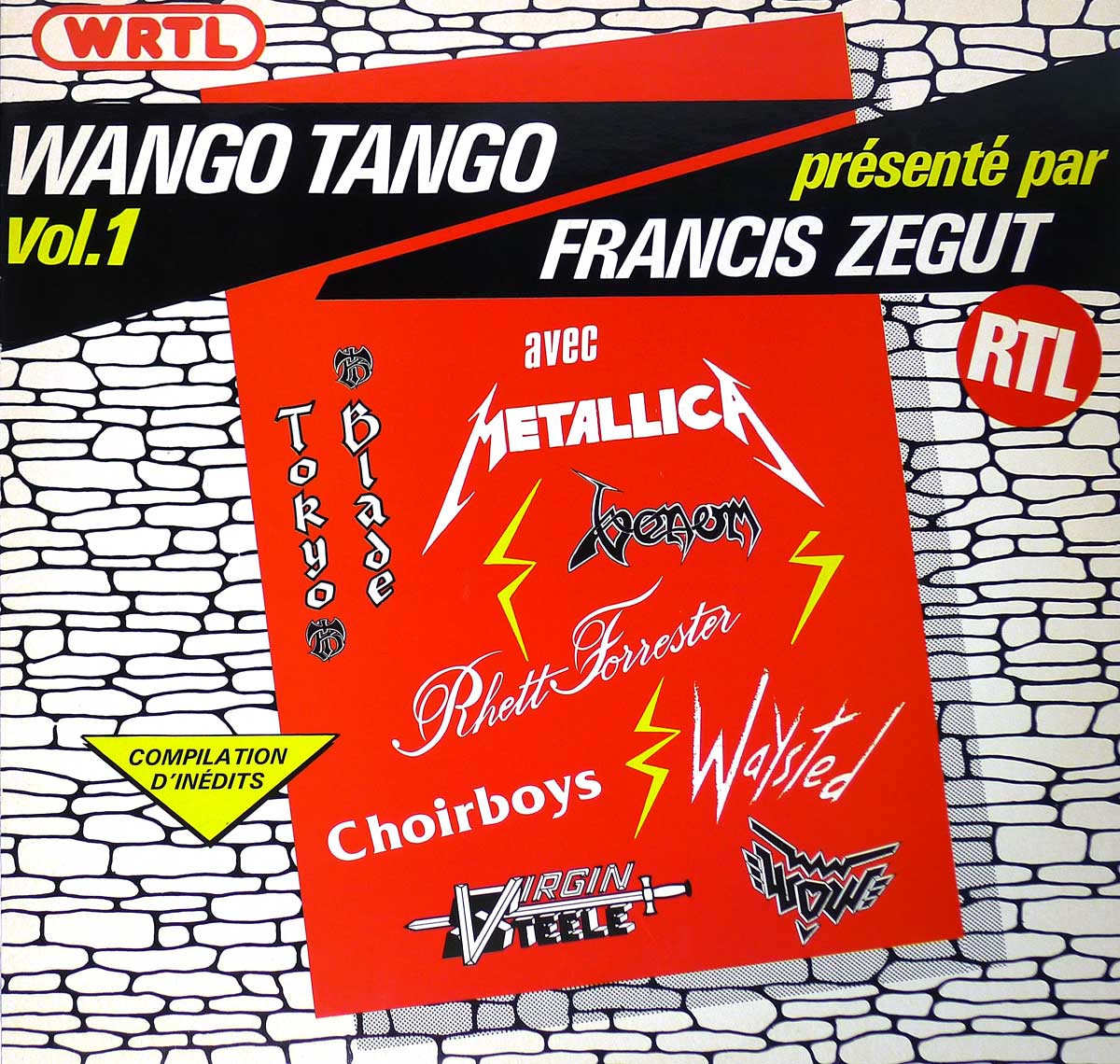 High Quality Photo of Album Front Cover  "Wango Tango Vol 1."