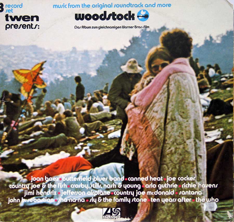 Various Artists - Woodstock Music from the original soundtrack 3LP Germany
 front cover https://vinyl-records.nl