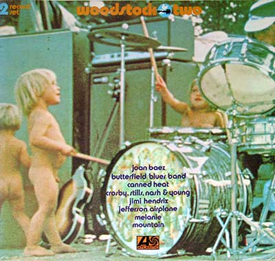 Thumbnail of VARIOUS ARTISTS - Woodstock Two Jimi Hendrix Vinyl 2Lp Set  album front cover
